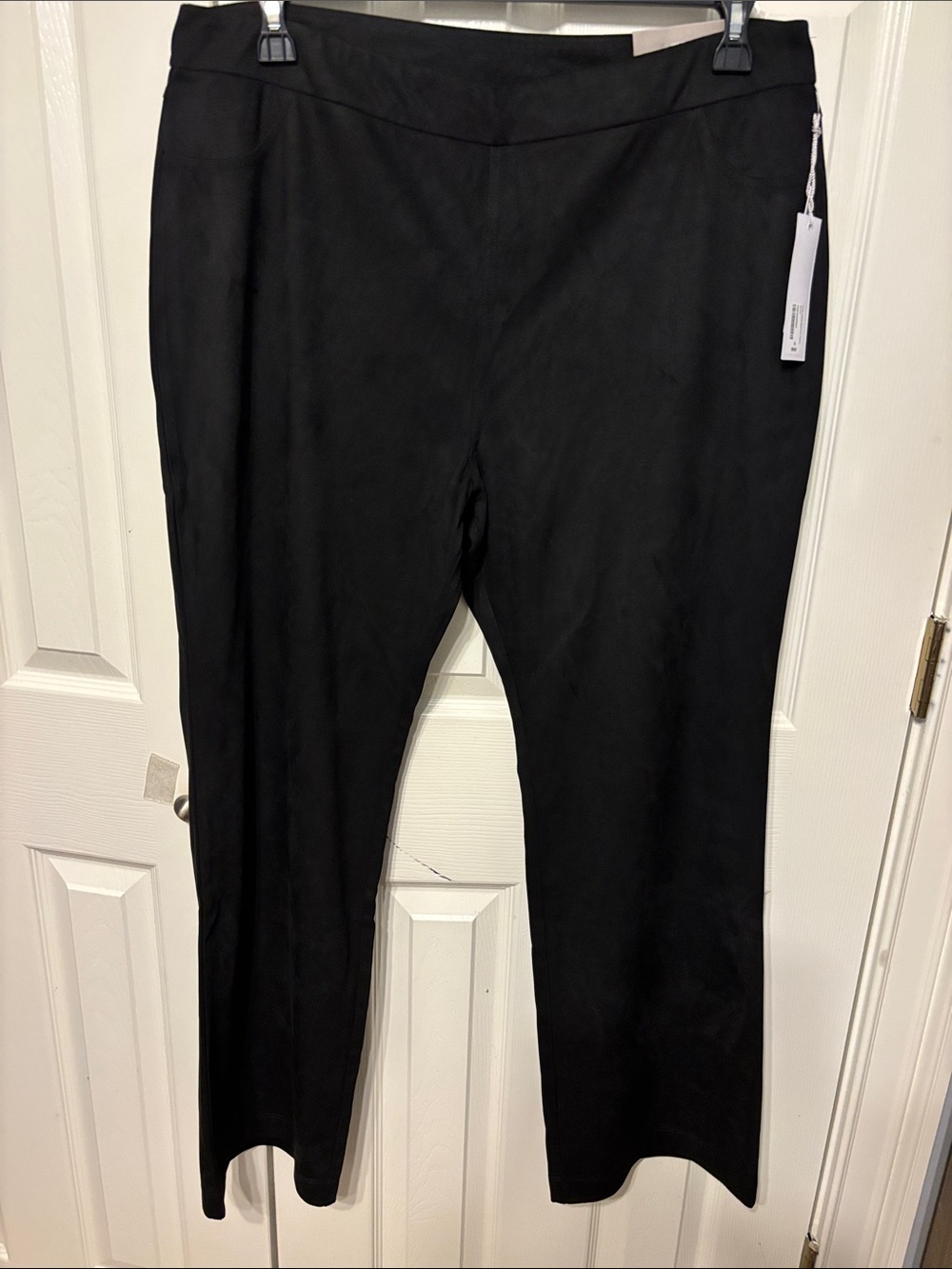 Soft Surroundings Faux Suede Bootcut Pants